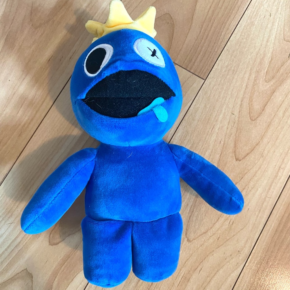 Rainbow Friends Blue plush